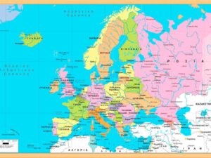 Σχολικός χάρτης Ευρώπης