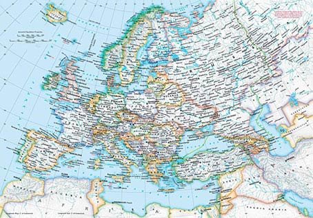 χάρτες Ευρώπης
