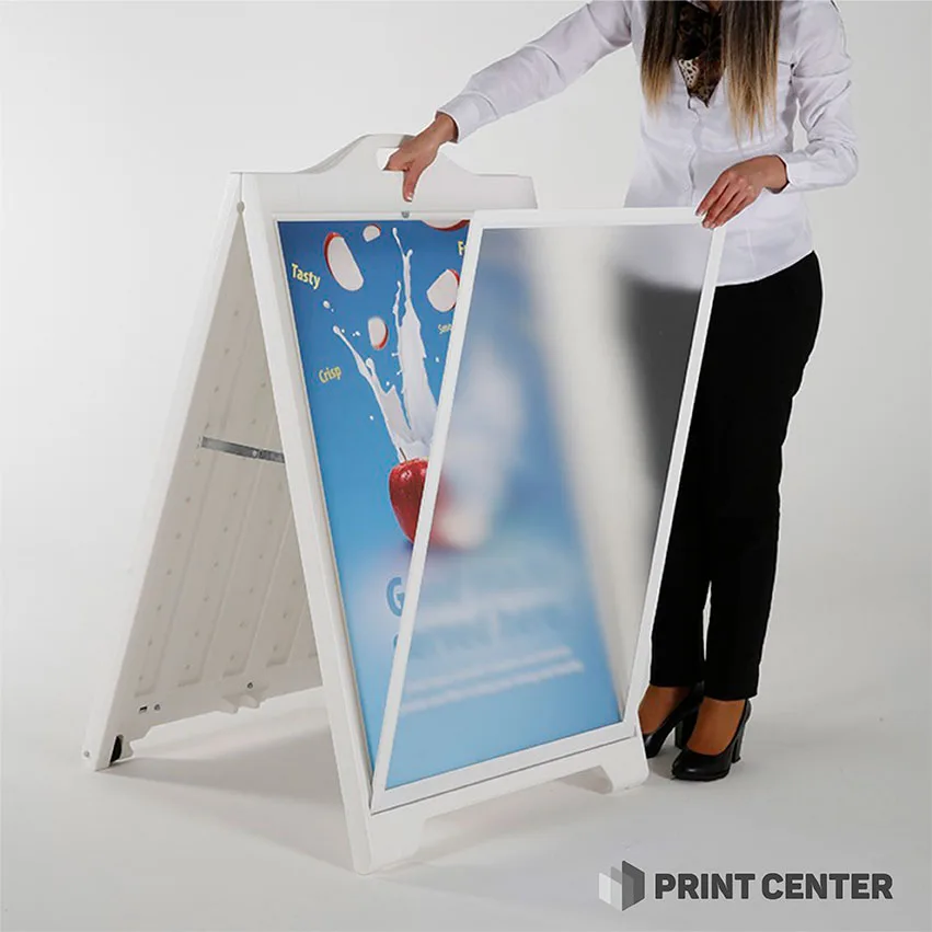 A-Board PVC Mε κορνίζα